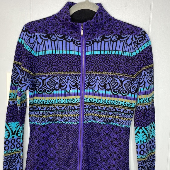 Icelandic Designs Fair Isle Sweater Sz S - Picture 2 of 10